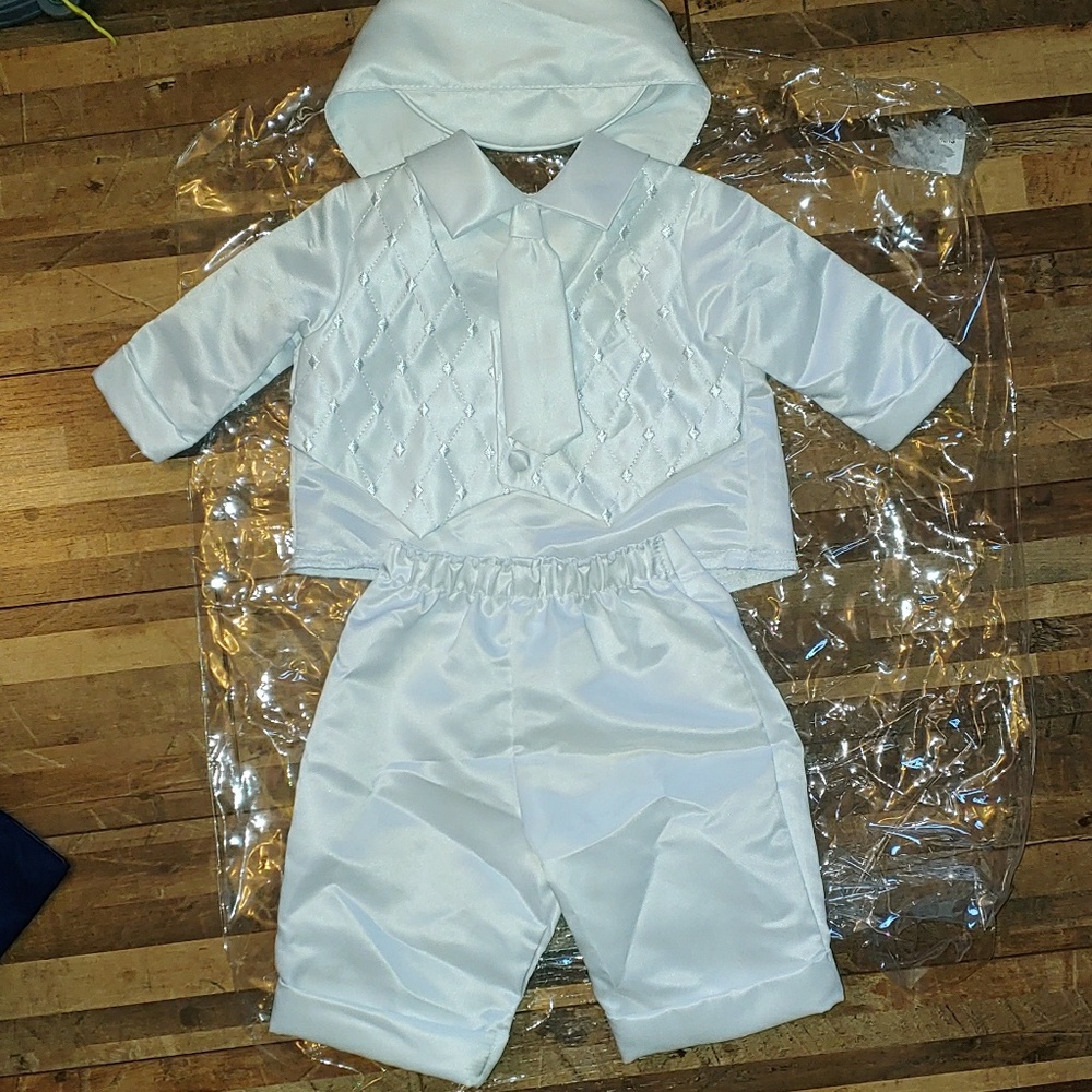 Boys Christening Outfit from Macys! 0-3 months